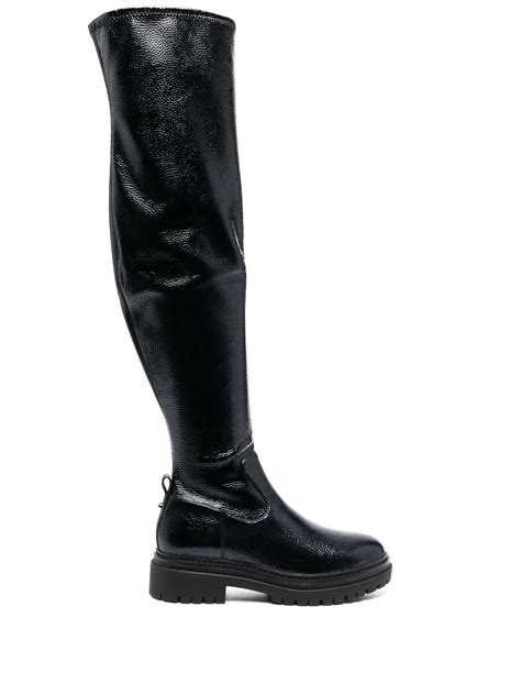 michael michael kors cyrus over-the-knee boot women|Michael Kors bromley boots.